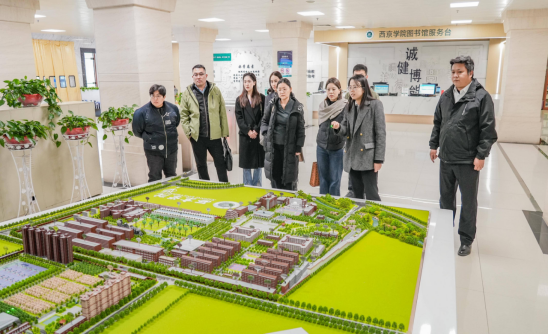 潍坊理工学院李晴一行来我校考察交流