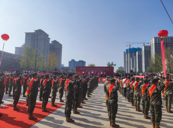 我校举行2024年秋季新兵入伍欢送会